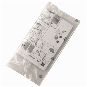 Montage skabelon til opvasker Zanussi, Aeg, Electrolux og andre mærker.